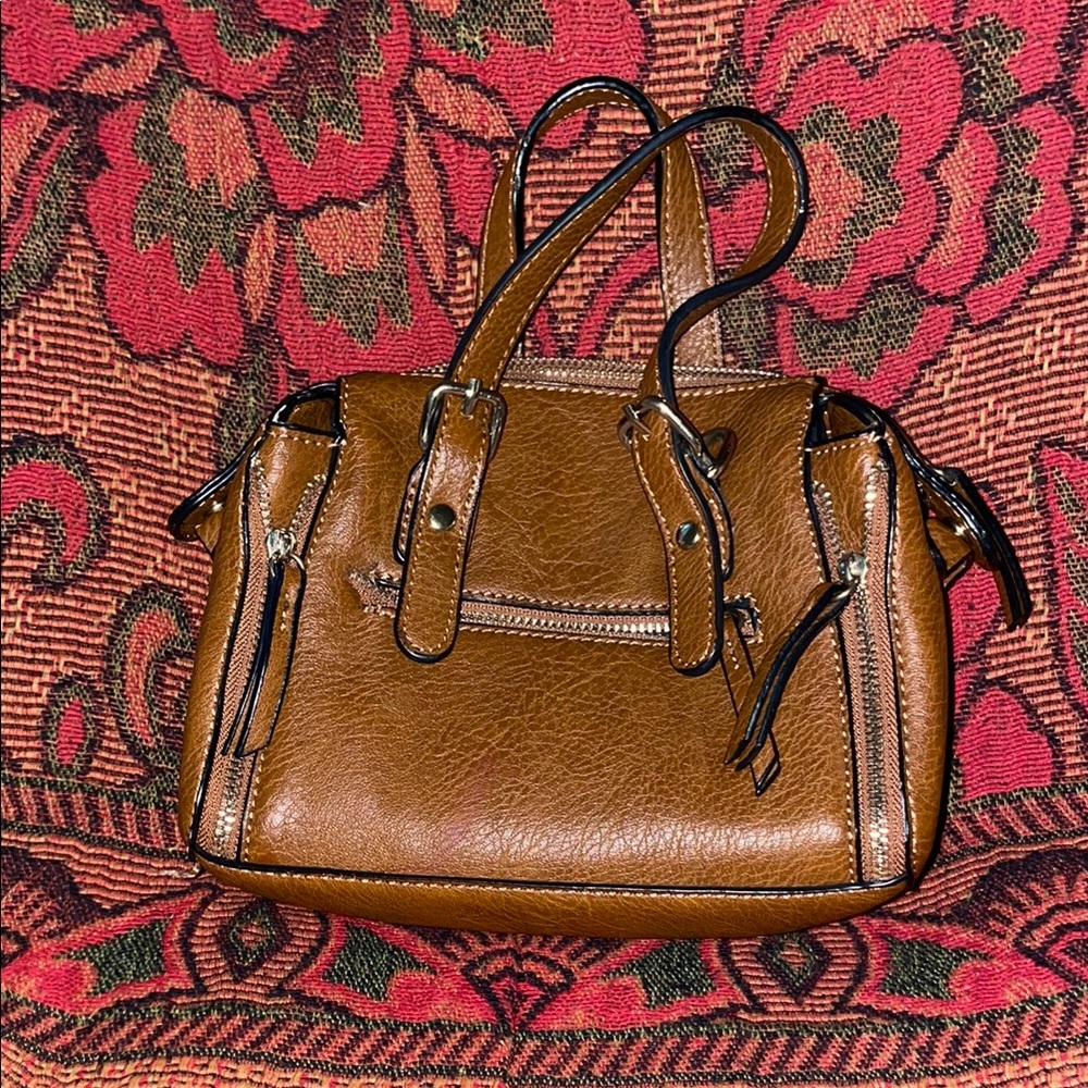 Forever 21 Brown Mini Bag with Structured Design - Picture 2 of 7